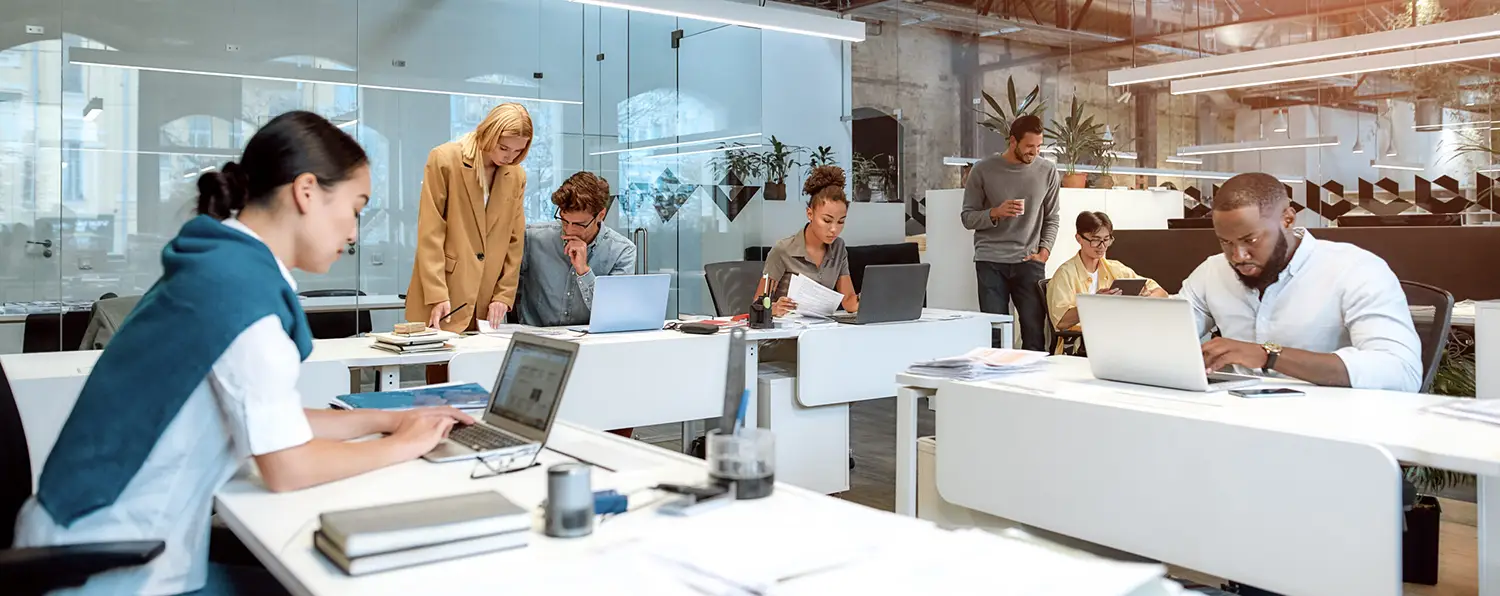 Typical office floor