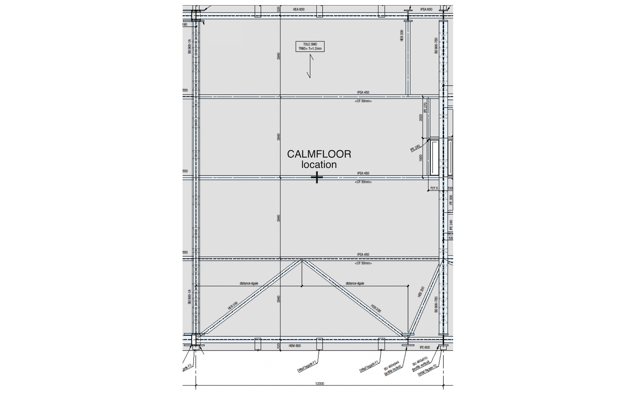 Case study floor layout
